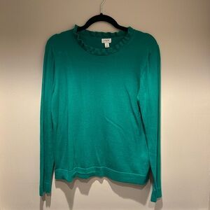J. Crew Women's Teal Sweatshirt
